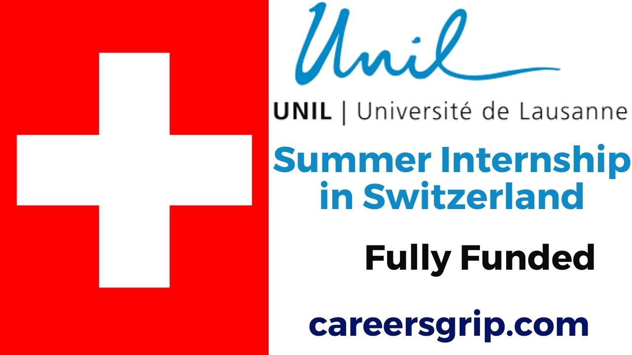 UNIL Summer Internship